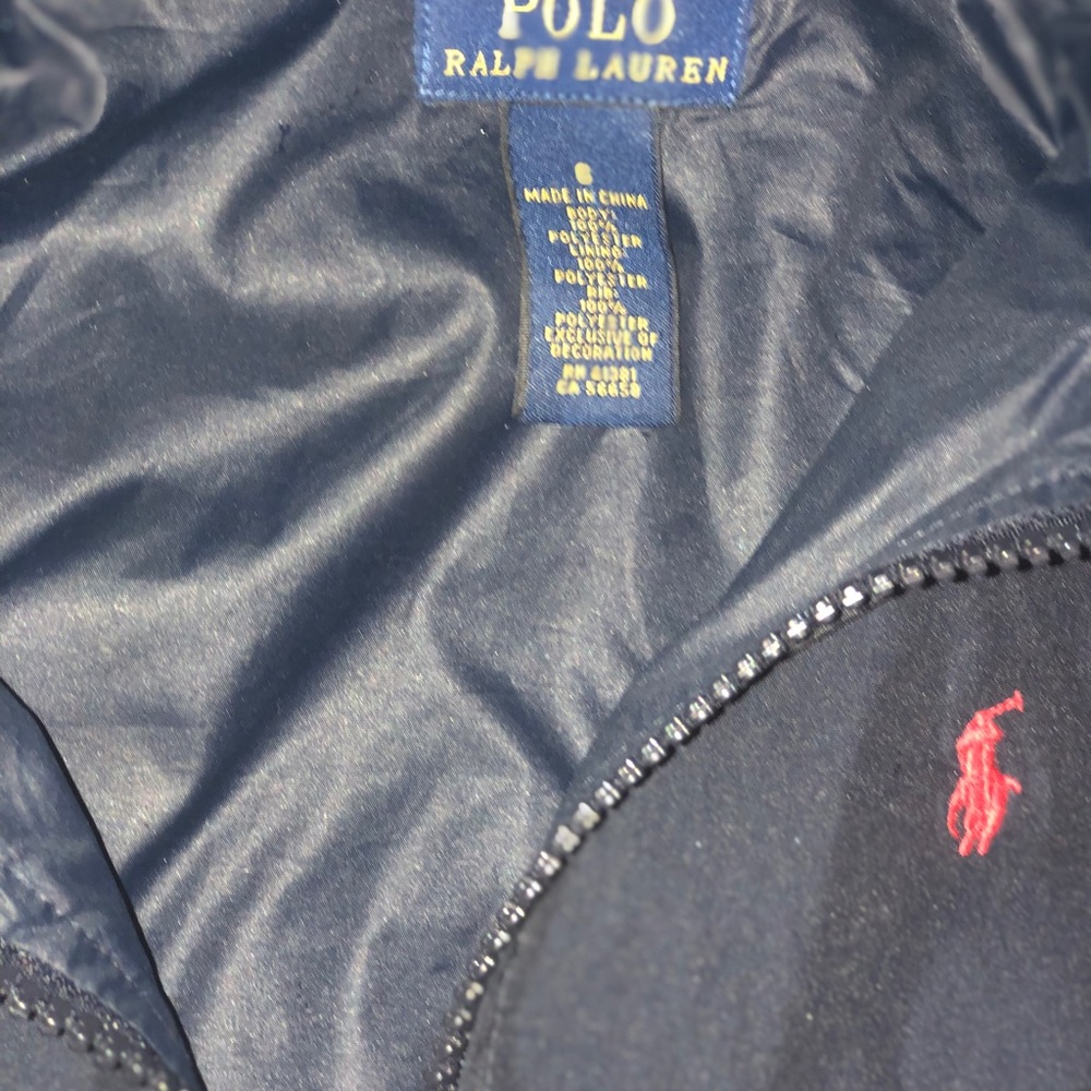 Boys windbreaker with hood